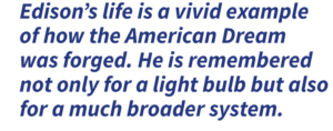 Dr. Ernest Freeberg Edison