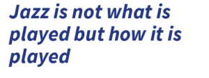 Jazz music has always been defined as a music of interpretation, not composition. This means that we cannot properly speak of a jazz composition or score, although many jazz musicians have also been excellent composers and their compositions nourish the repertoire of most jazz orchestras. If we want to talk about jazz properly, we must do it referring to the interpretation of a particular theme or composition, whatever it is and wherever it comes from; interpretation that must present certain characteristics that are concretized in a certain way of dealing with the executed theme. In short, jazz is not what is played but how it is played. That said, to define this form of interpretation that is jazz, we must refer to two essential characteristics: the treatment of rhythm (which is called swing) and the treatment of sound (the way the instruments are played). The treatment of the sound in the instruments must incorporate the expressive elements of the African-American way of singing. And here is what we wanted to get to: The natural way of singing of African Americans, which is already evident in religious songs (Negro Spirituals and Gospel Songs) and in secular songs (Blues), is characterized by a set of features such as: the dry attack of the notes, the inflections of the voice, the fast vibrato at the end of the held notes, the guttural sounds (called growl), etc. All these resources were already used by African-American preachers and blues singers and have been passed on in a logical and natural way to vocal interpreters, men and women, in the world of jazz. With these resources, jazz singers manage to transmit a very particular, special and extraordinarily intense type of sensation and emotion. However, we must take into account that there are African-American performers who, having studied in classical music academies and conservatories, their way of interpreting has nothing to do with jazz. These are the cases of great singers such as Marian Anderson, Barbara Hendricks or singer and actor Paul Robeson. Although they can be heard interpreting "jazz tunes", even if they do, their form is "classical" and not "jazz". We must keep this in mind so as not to make any errors of appreciation. It is the names of Bessie Smith, Ethel Waters, Louis Armstrong, Jimmy Rushing, Ella Fitzgerald, Billie Holiday, Big Joe Turner, Helen Humes, Dinah Washington, Ray Charles, Aretha Franklin, etc., who illustrate with all genuineness and brilliance what is vocal jazz. 