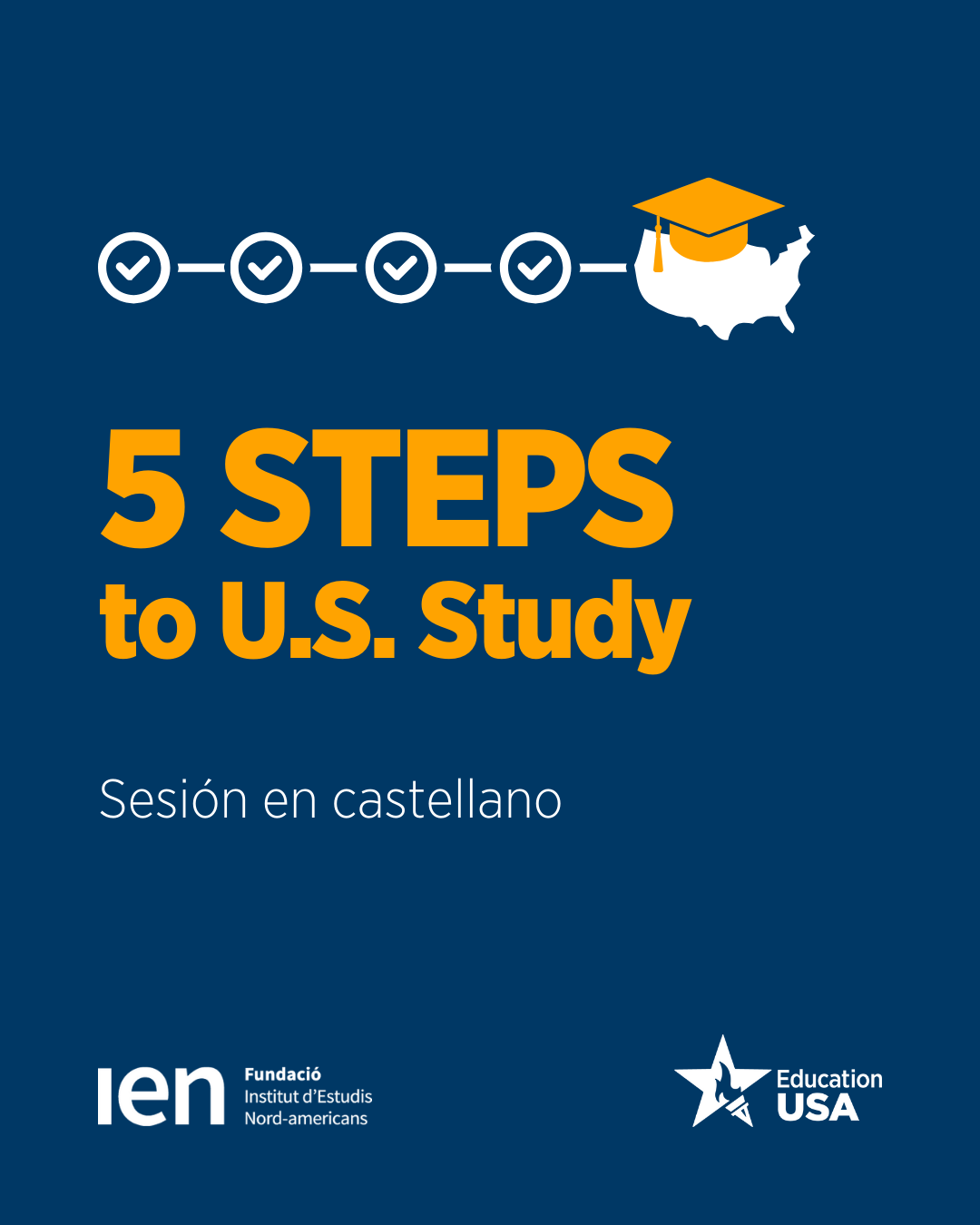 The 5 steps to study in USA
